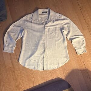 Vintage Lauren Ralph Lauren White Button-Up Shirt